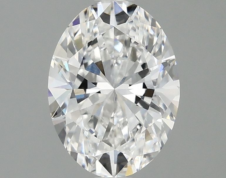 1.56 ct. oval Lab Grown Diamond front image