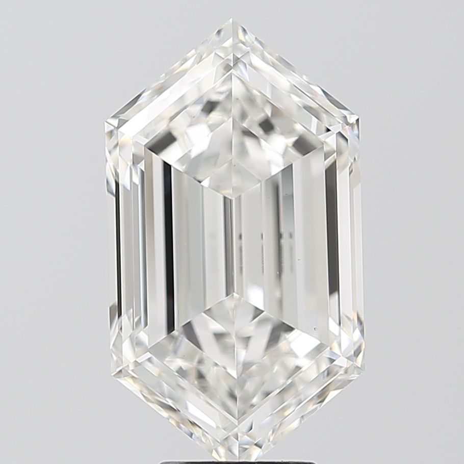 6.02 ct lab-grown Hexagonal Diamond