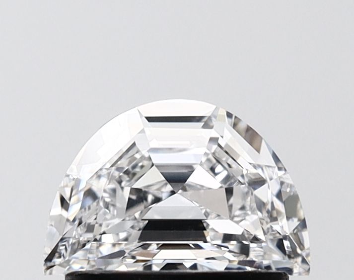 1.06 ct lab-grown Half moon Diamond