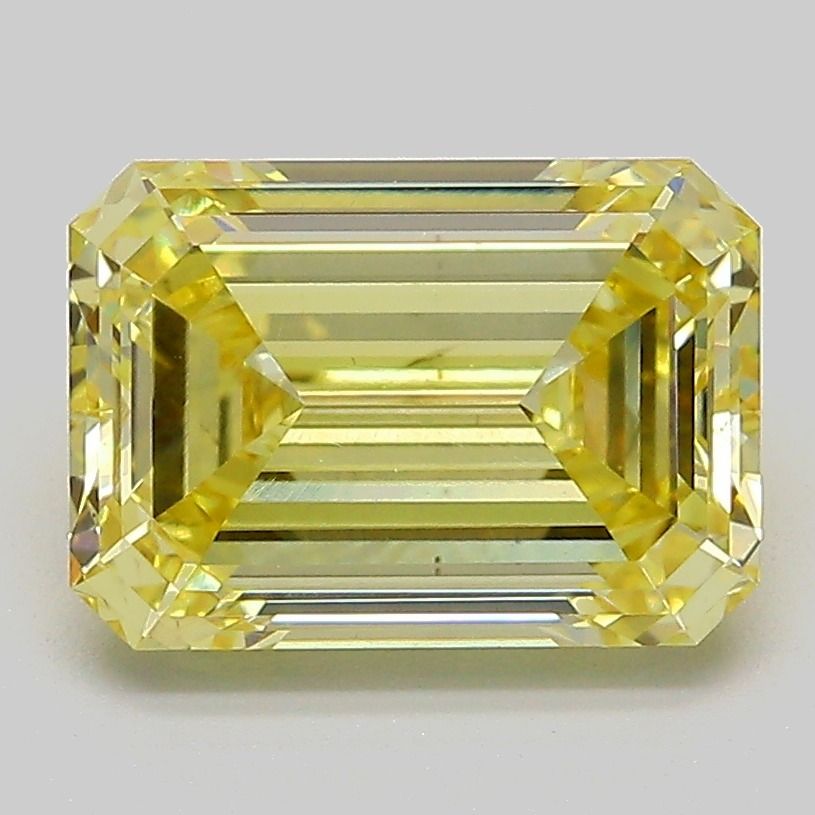 2.87 ct. emerald Lab Grown Diamond front image