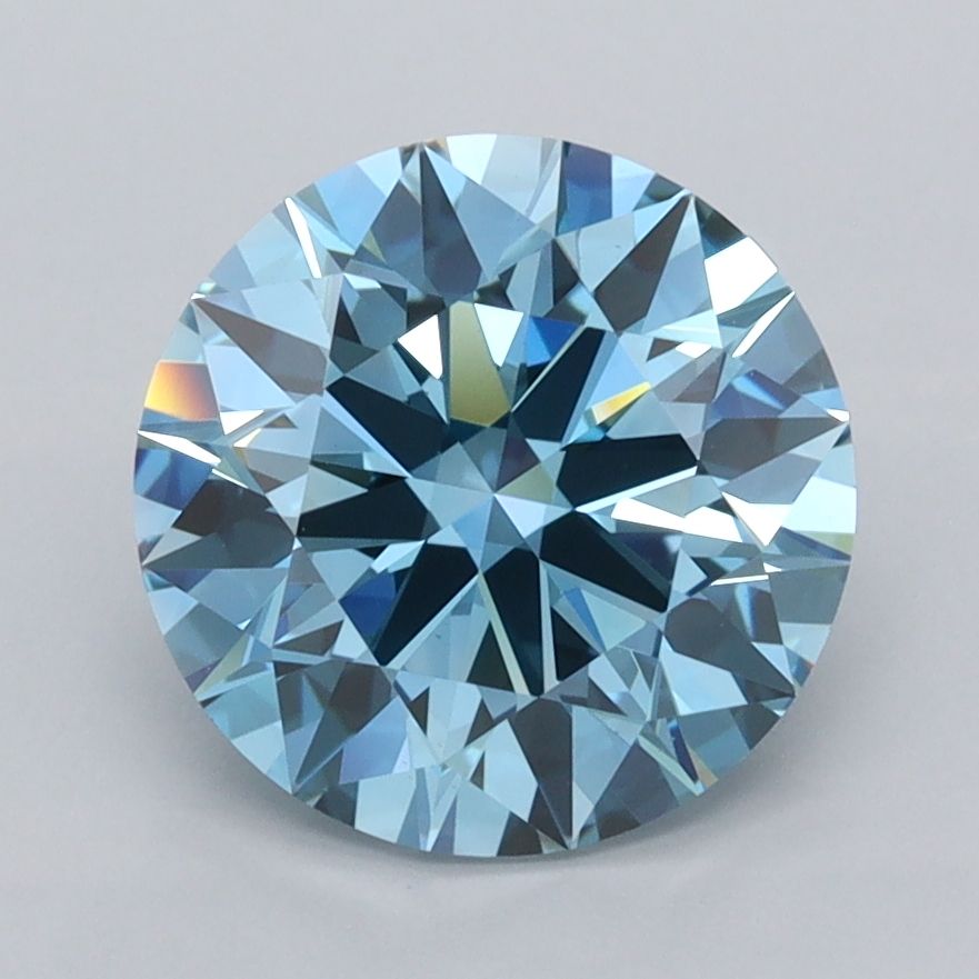 2.50 ct. round Lab Grown Diamond front image