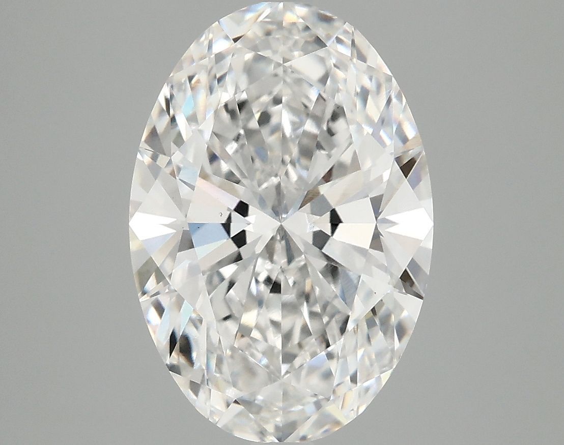 4.06 ct. oval Lab Grown Diamond front image