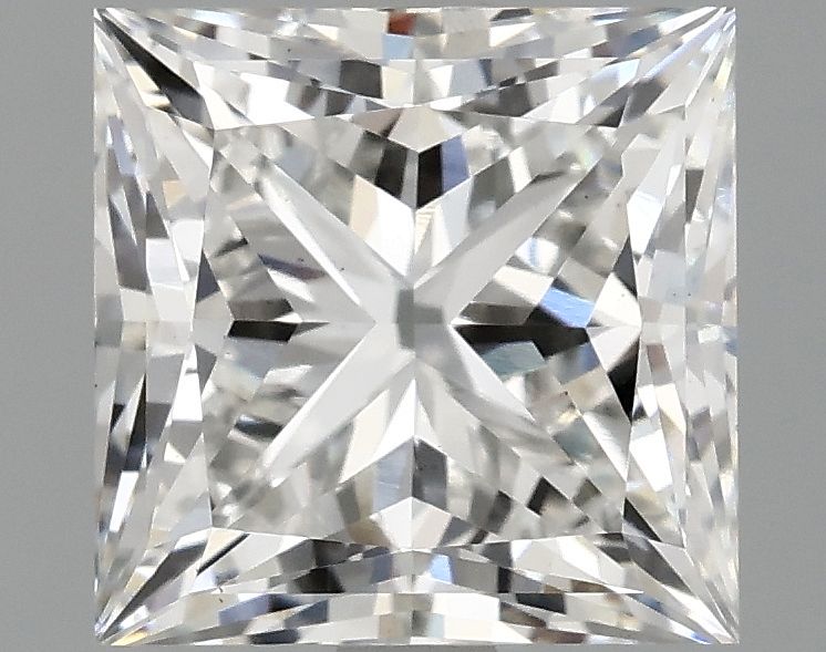 2.56 ct. princess Lab Grown Diamond front image