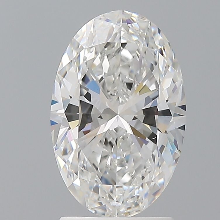 2.08 ct. oval Lab Grown Diamond front image