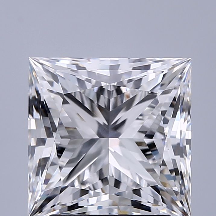 2.71 ct. princess Lab Grown Diamond front image
