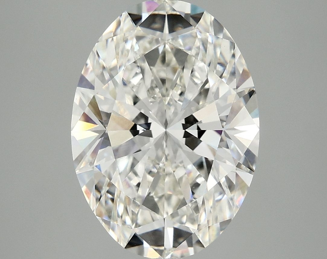 4.10 ct. oval Lab Grown Diamond front image