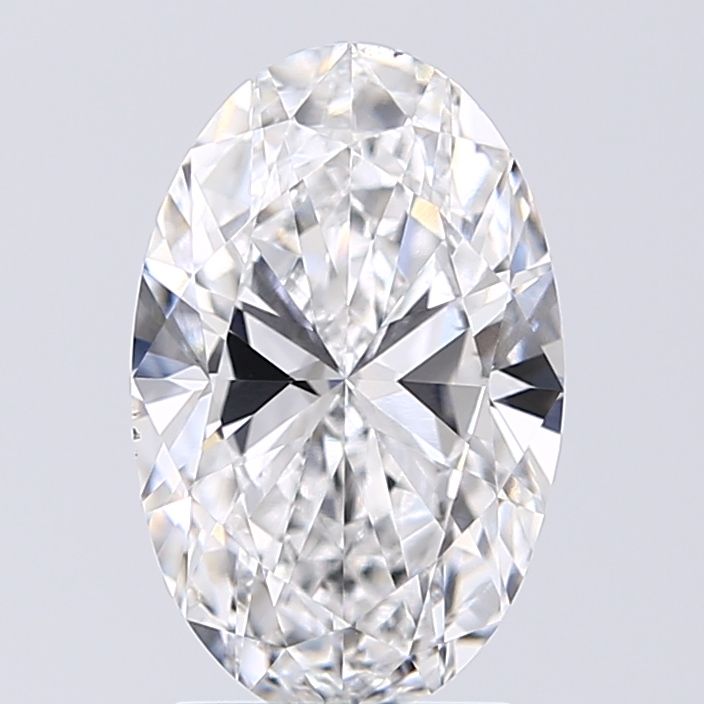 2.04 ct. oval Lab Grown Diamond front image