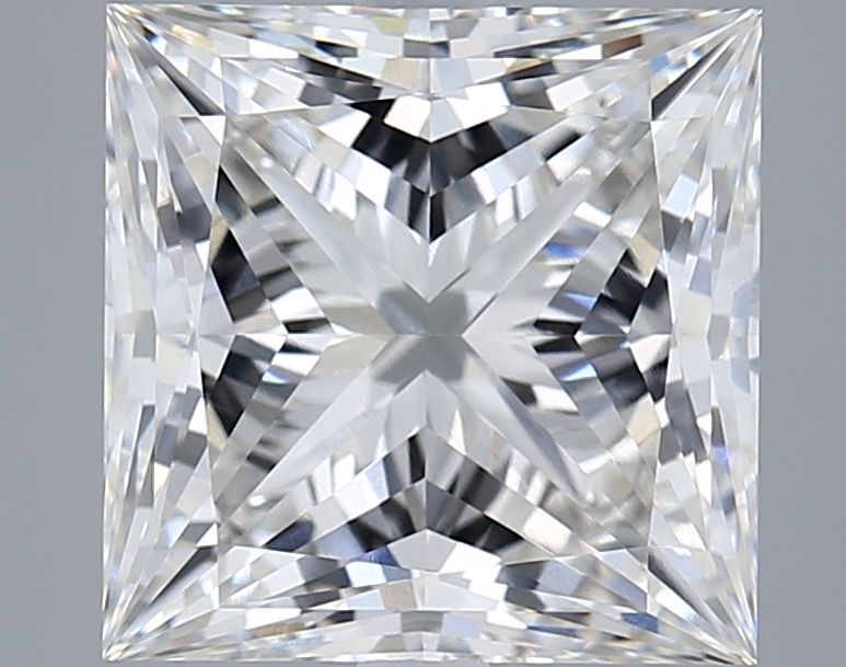 5.02 ct. princess Lab Grown Diamond front image