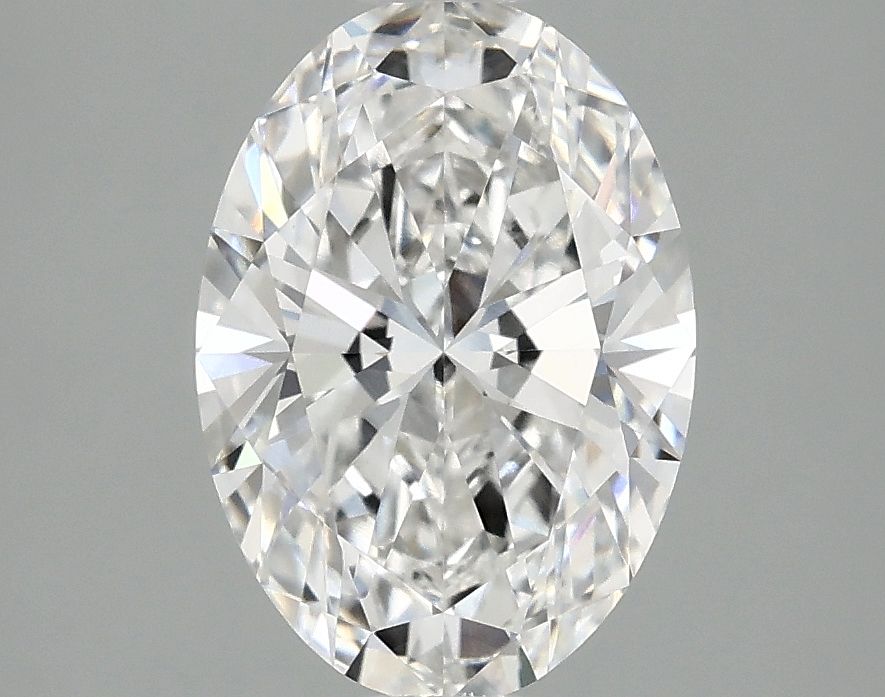 2.10 ct. oval Lab Grown Diamond front image