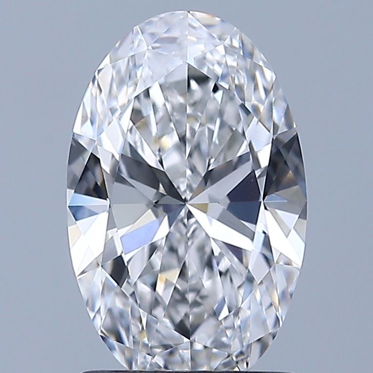 1.28 ct. oval Lab Grown Diamond front image