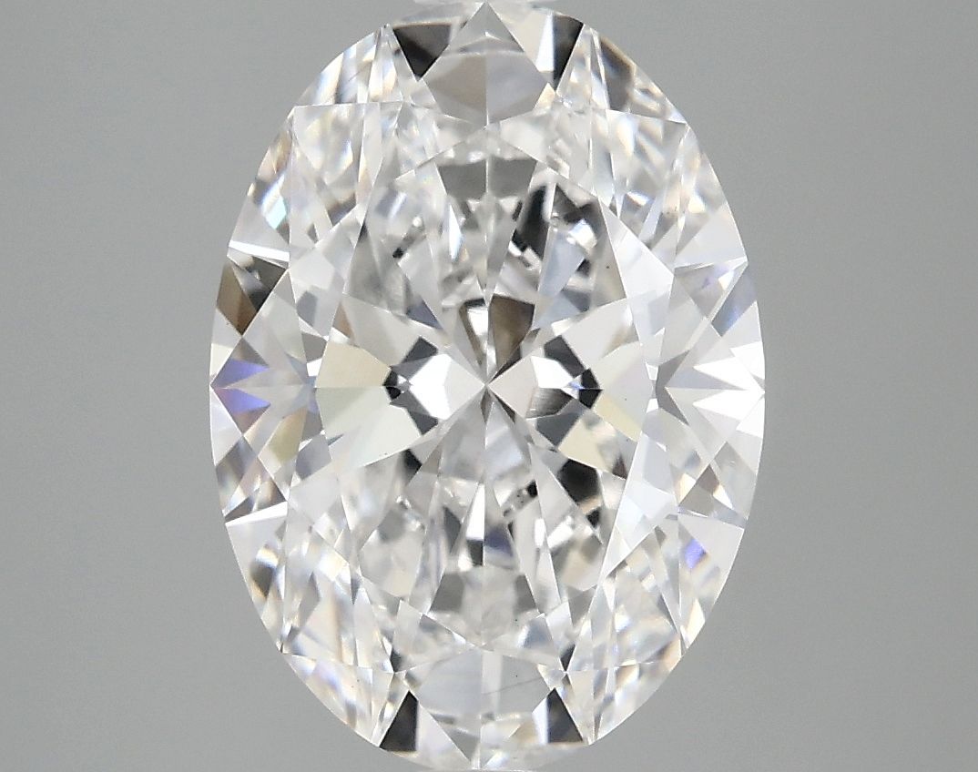 3.80 ct. oval Lab Grown Diamond front image