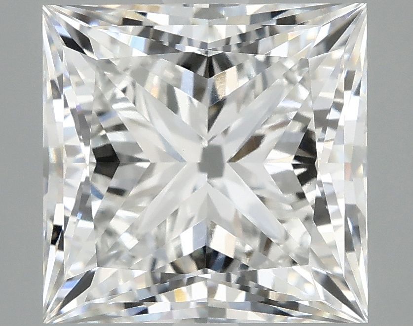 4.24 ct. princess Lab Grown Diamond front image