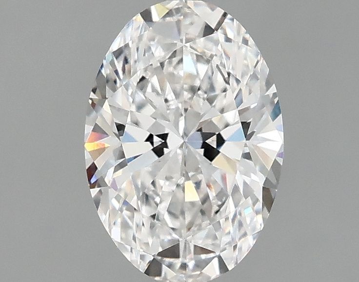1.43 ct. oval Lab Grown Diamond front image