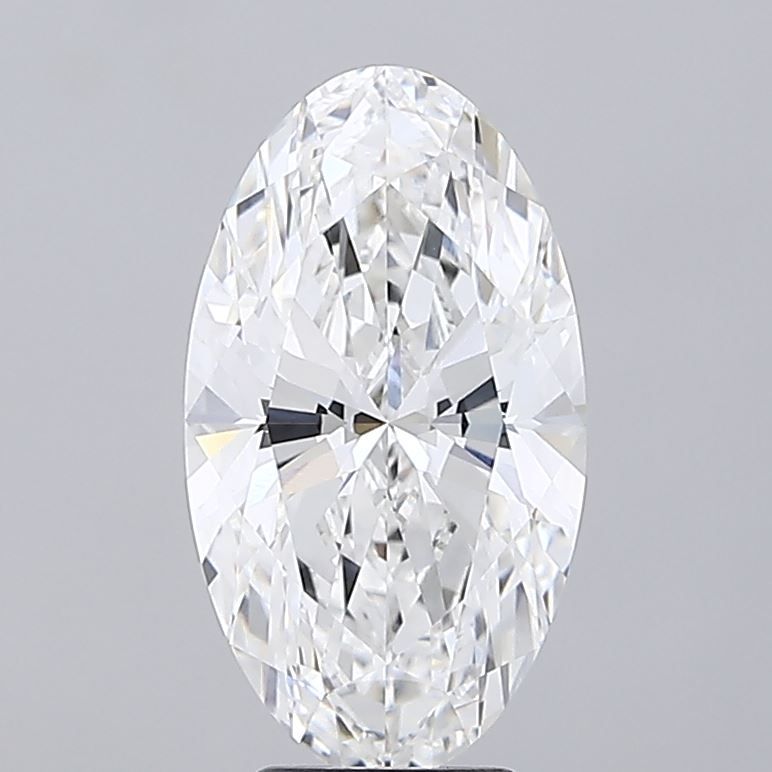 5.07 ct. oval Lab Grown Diamond front image