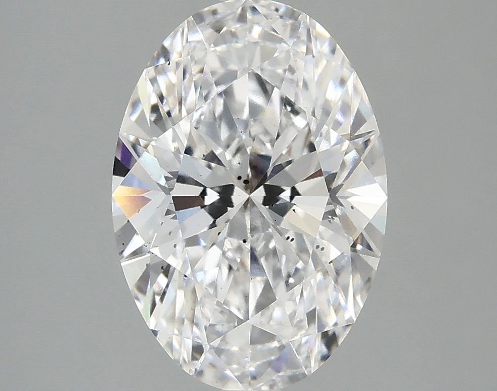 3.02 ct. oval Lab Grown Diamond front image