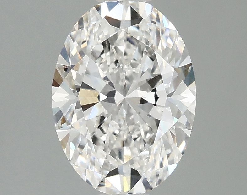 1.56 ct. oval Lab Grown Diamond front image