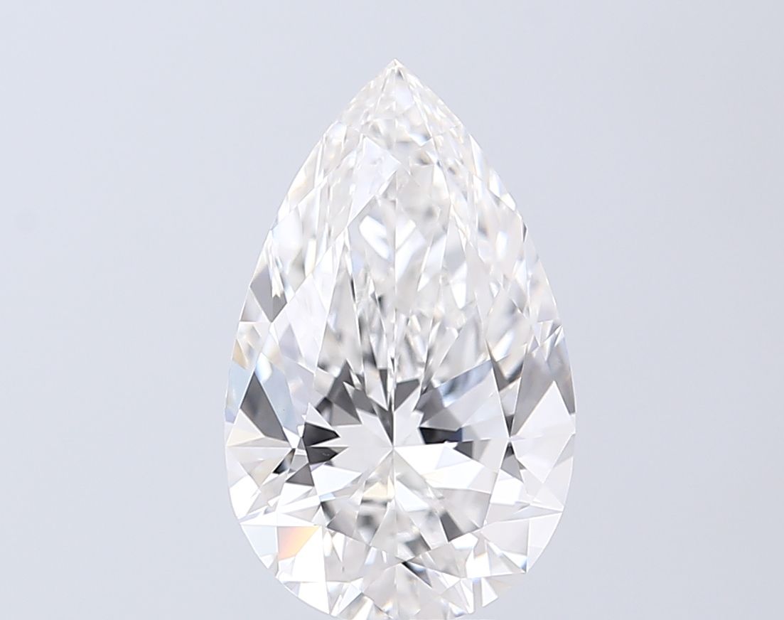 4.02 ct. pear Lab Grown Diamond front image