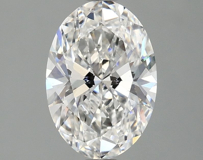 1.44 ct. oval Lab Grown Diamond front image