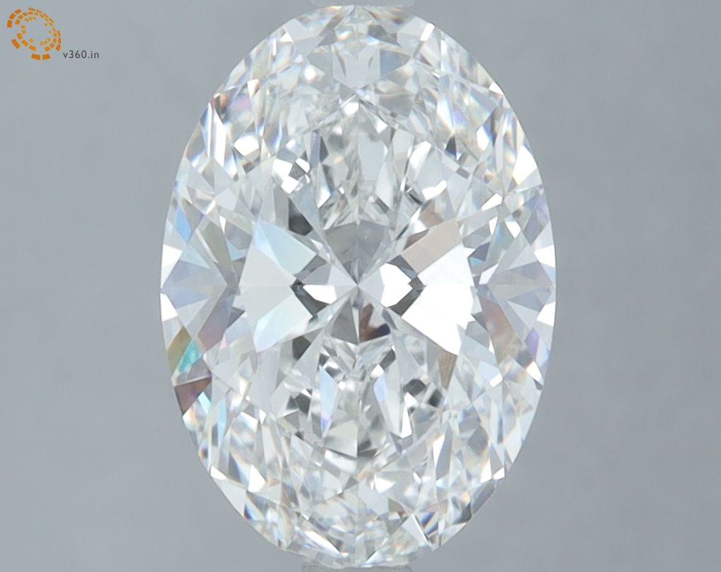 2.50 ct. oval Lab Grown Diamond front image