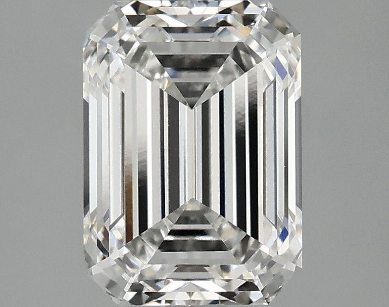 2.56 ct. emerald Lab Grown Diamond front image