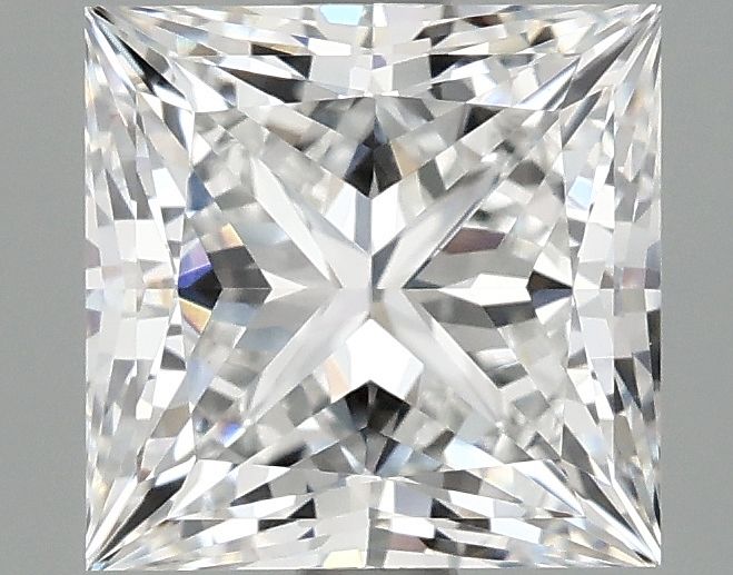 2.10 ct. princess Lab Grown Diamond front image