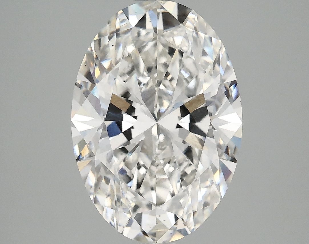 3.91 ct. oval Lab Grown Diamond front image