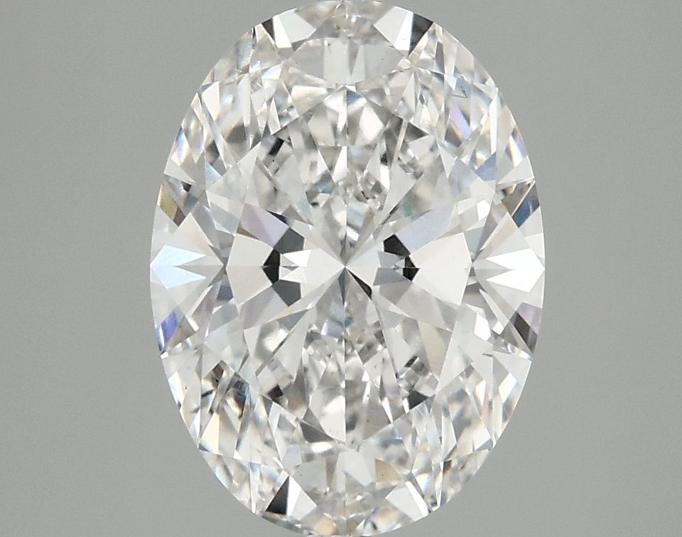 3.03 ct. oval Lab Grown Diamond front image