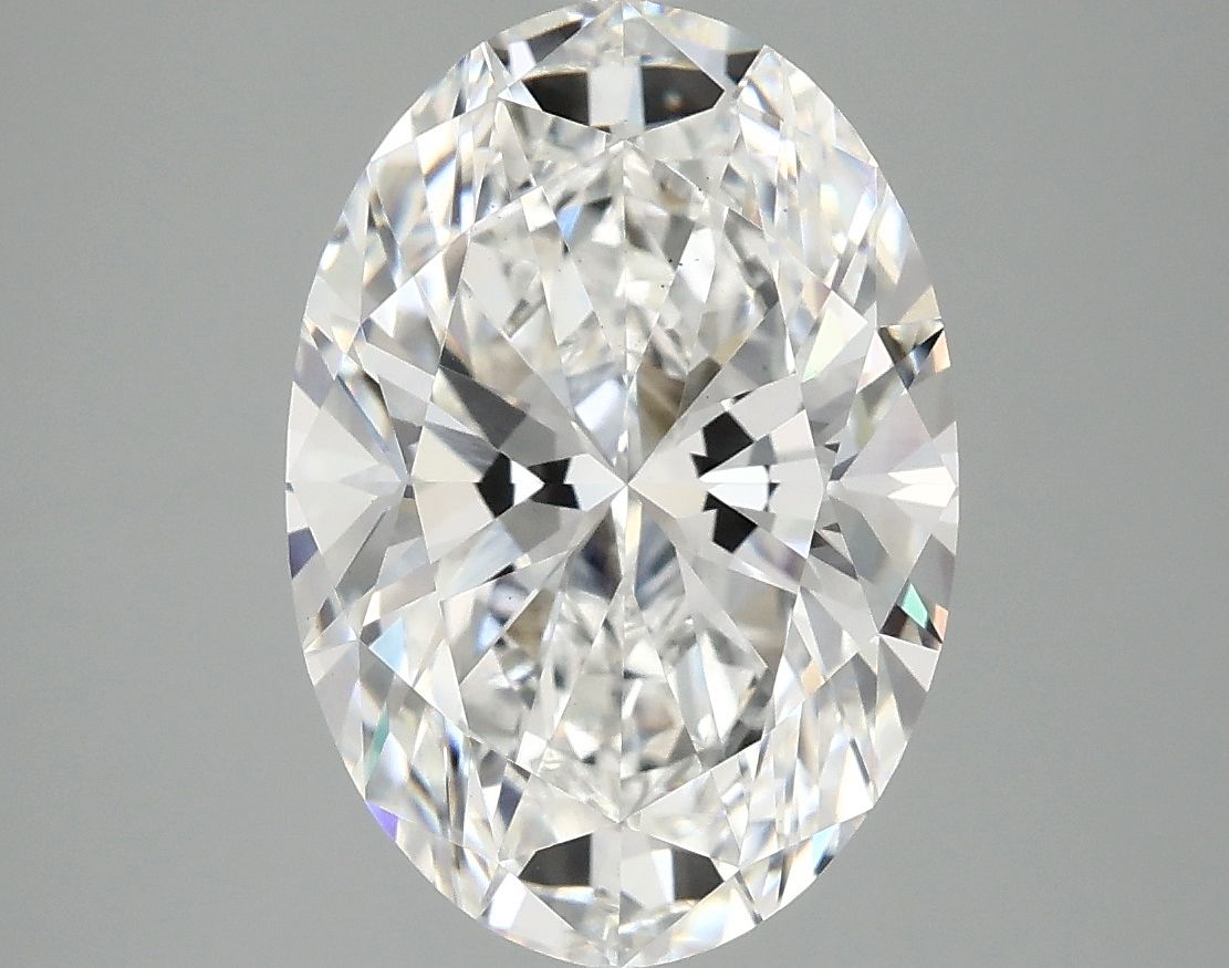 4.09 ct. oval Lab Grown Diamond front image