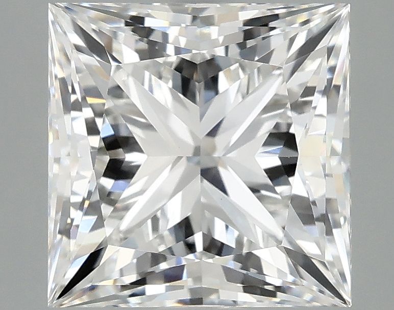 4.35 ct. princess Lab Grown Diamond front image