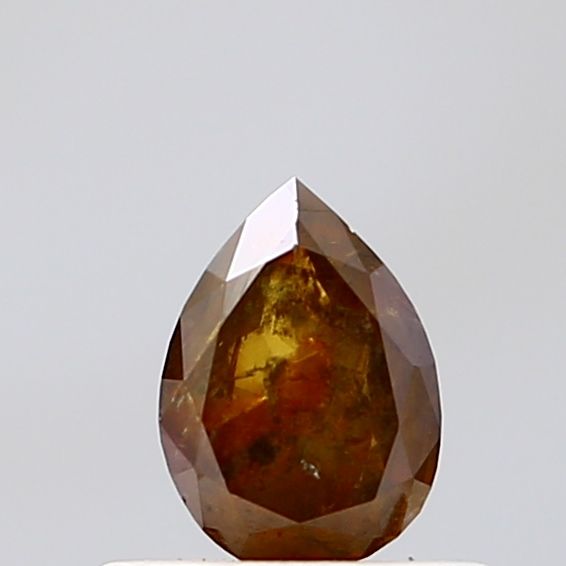 0.59 Carat Pear Diamond Salt and Pepper VS1