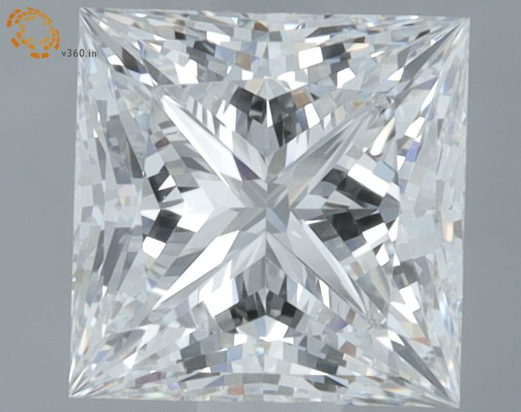 1.07 ct. princess Lab Grown Diamond front image