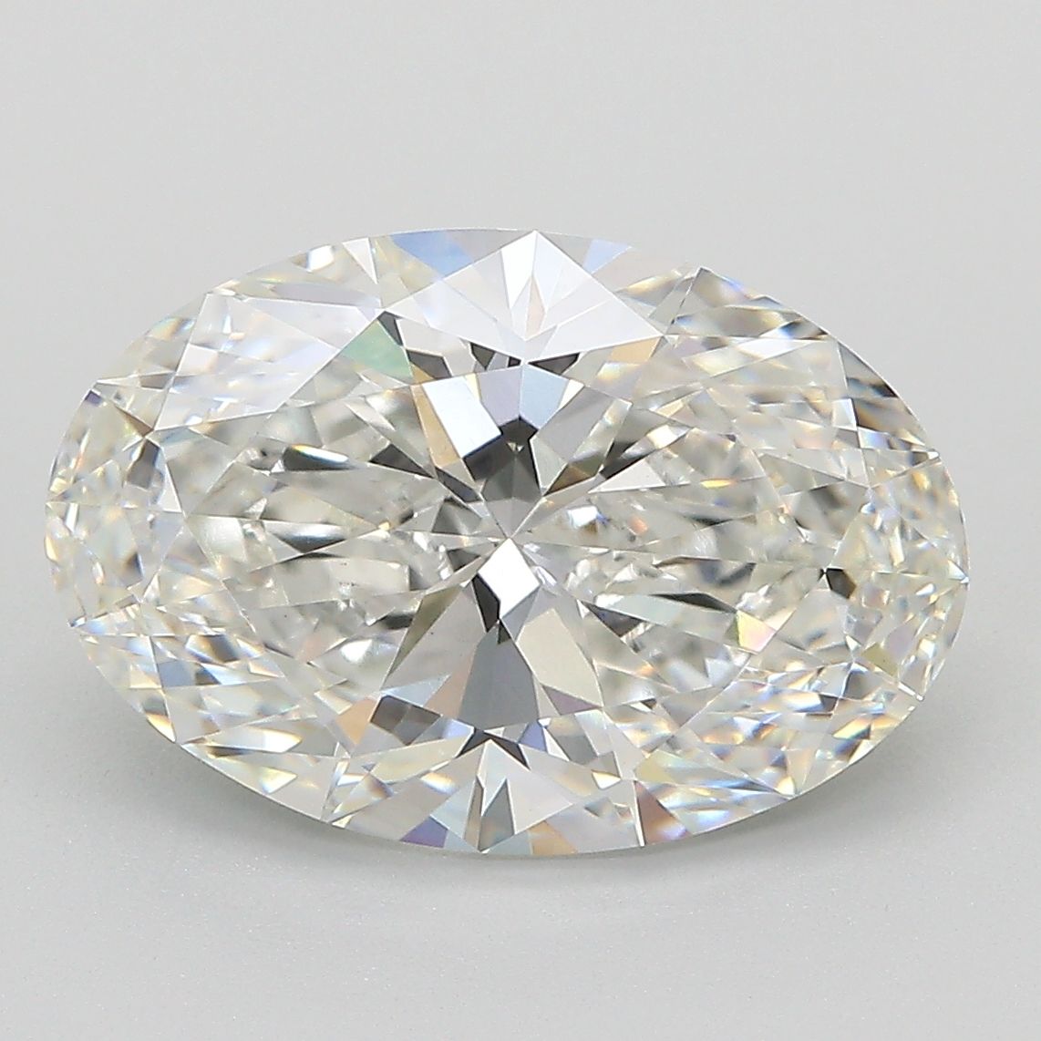 5.10 ct. oval Lab Grown Diamond front image