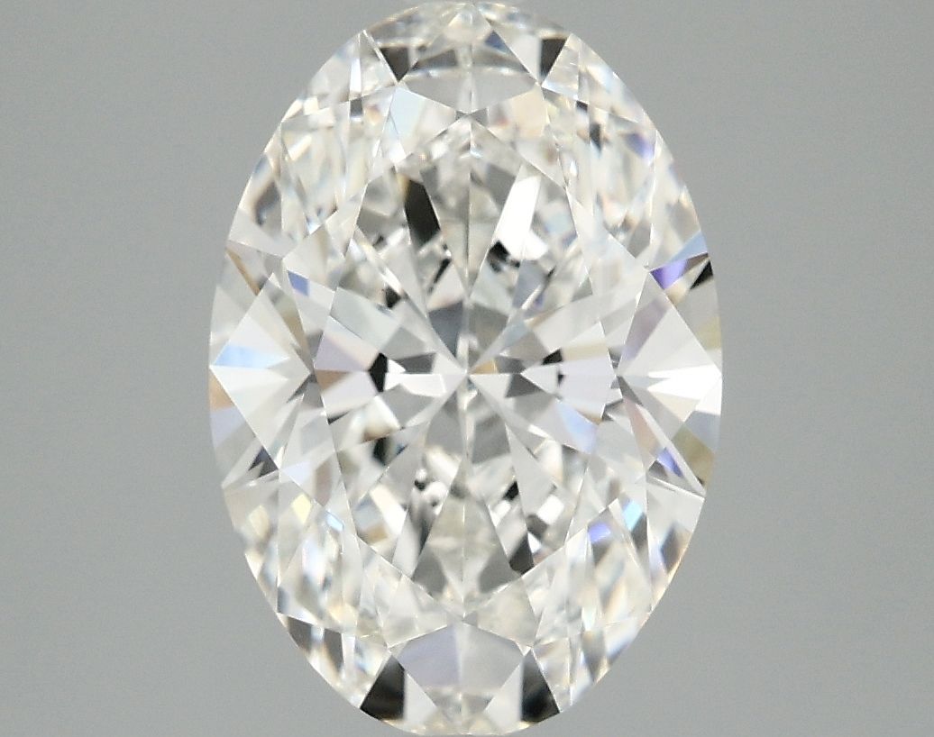 3.08 ct. oval Lab Grown Diamond front image