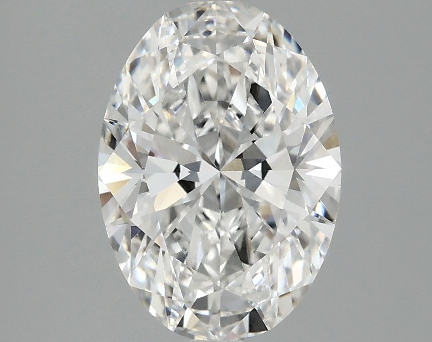 2.10 ct. oval Lab Grown Diamond front image