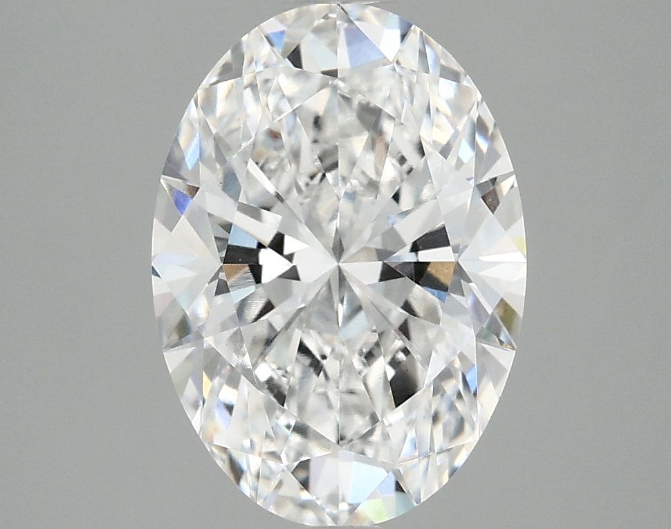 3.01 ct. oval Lab Grown Diamond front image