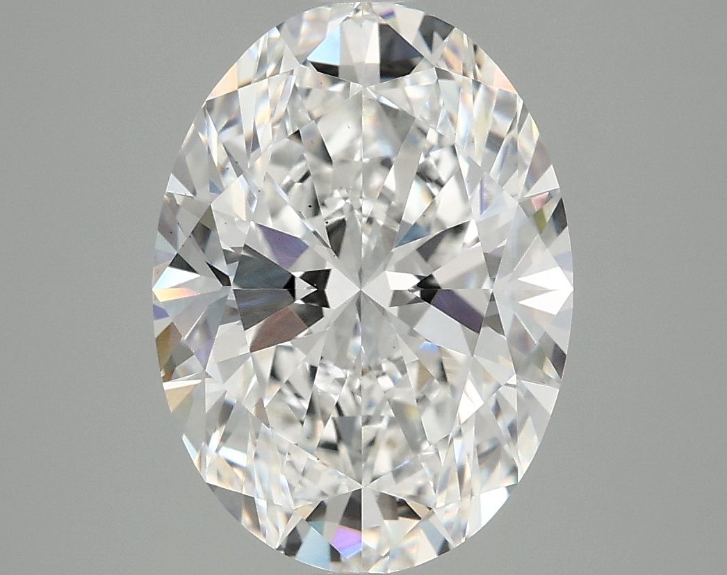 4.05 ct. oval Lab Grown Diamond front image