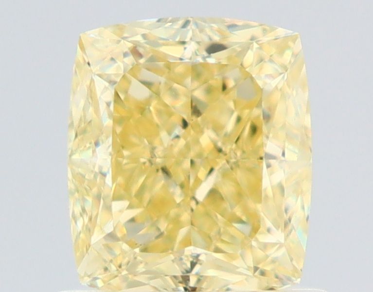 1.01 Carat Cushion modified Diamond Fancy Yellow VVS1