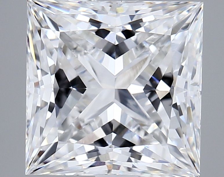3.04 ct. princess Lab Grown Diamond front image