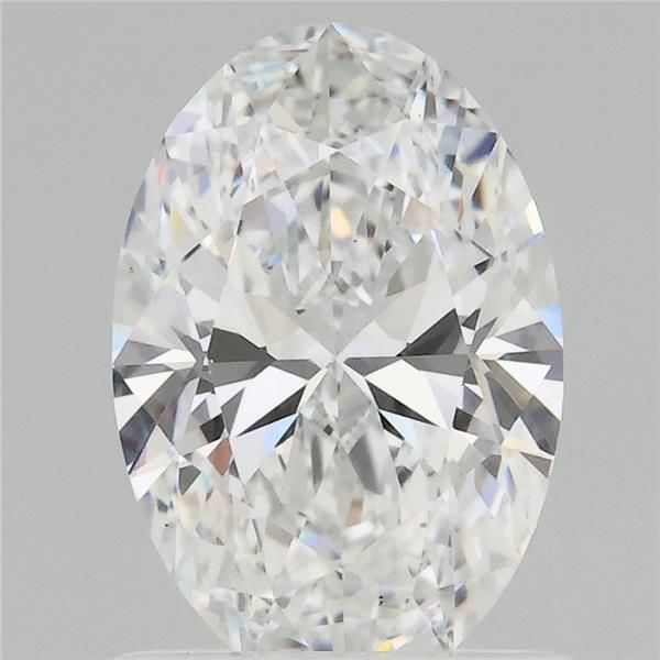 1.05 ct. oval Lab Grown Diamond front image