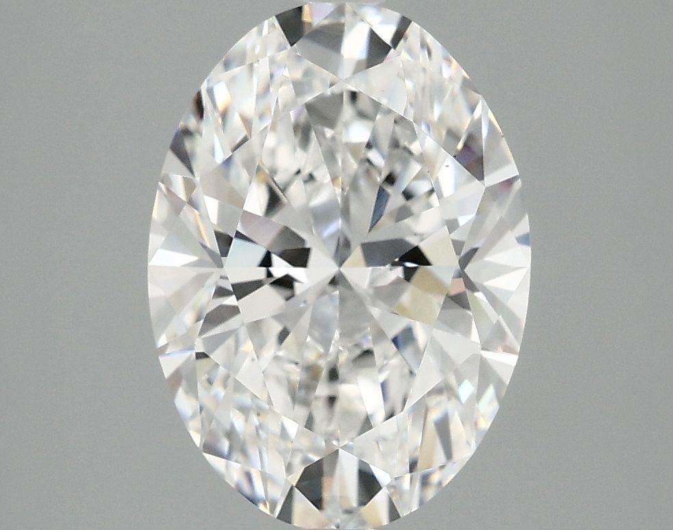 3.08 ct. oval Lab Grown Diamond front image