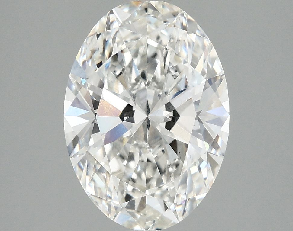 2.82 ct. oval Lab Grown Diamond front image