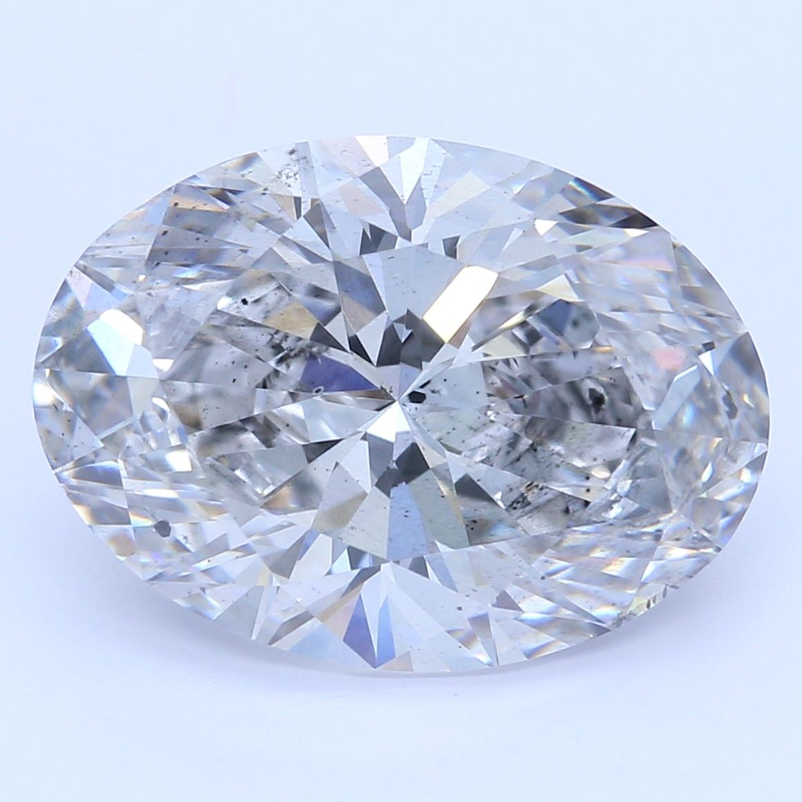 3.01 ct. oval Lab Grown Diamond front image