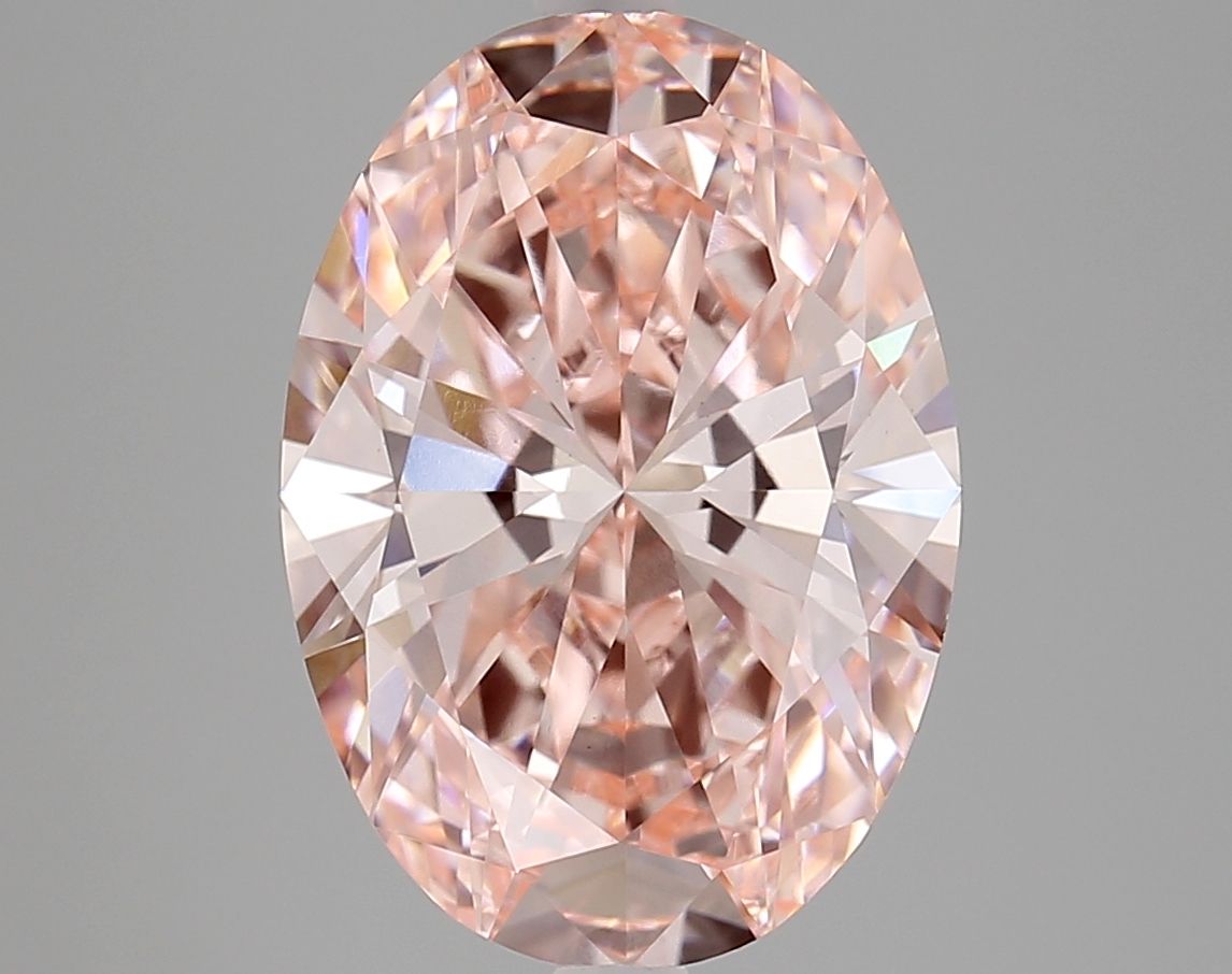 5.00 ct. oval Lab Grown Diamond front image