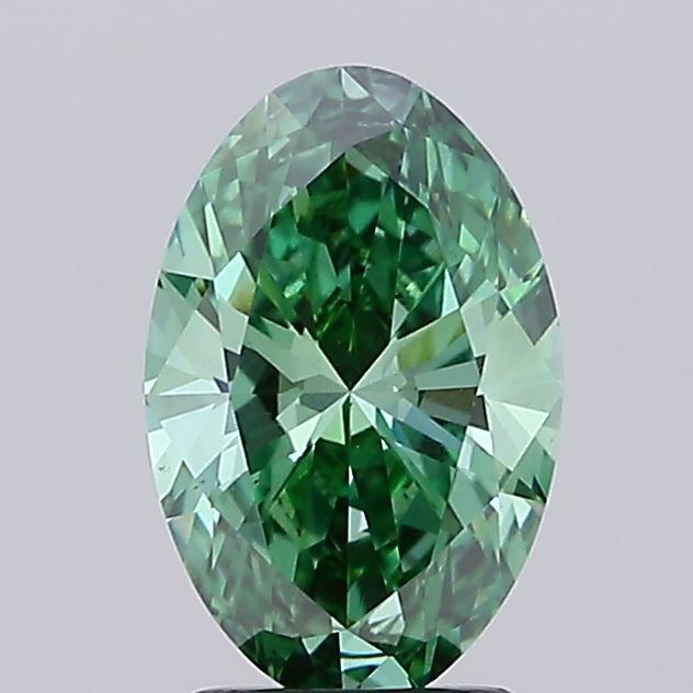 2.10 ct. oval Lab Grown Diamond front image