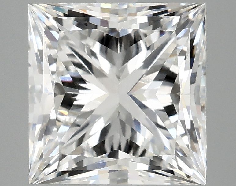 4.03 ct. princess Lab Grown Diamond front image