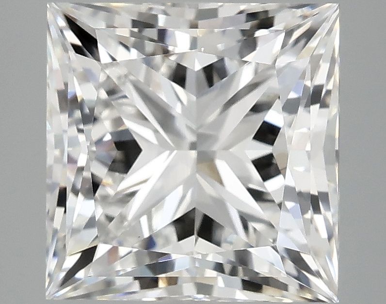 4.17 ct. princess Lab Grown Diamond front image