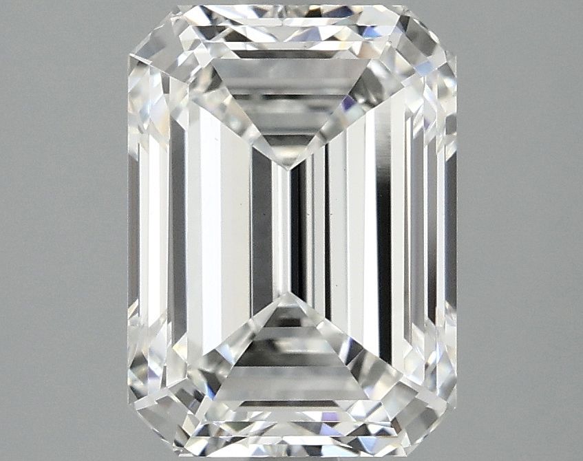 2.86 ct. emerald Lab Grown Diamond front image