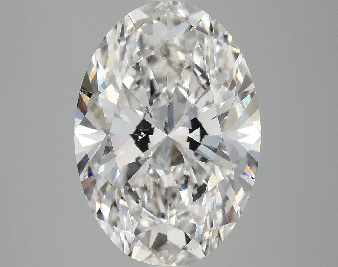 4.06 ct. oval Lab Grown Diamond front image