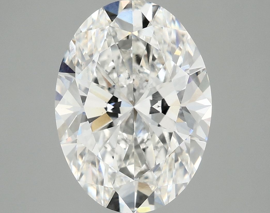4.09 ct. oval Lab Grown Diamond front image
