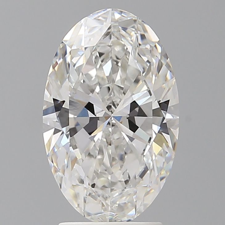 2.95 ct. oval Lab Grown Diamond front image